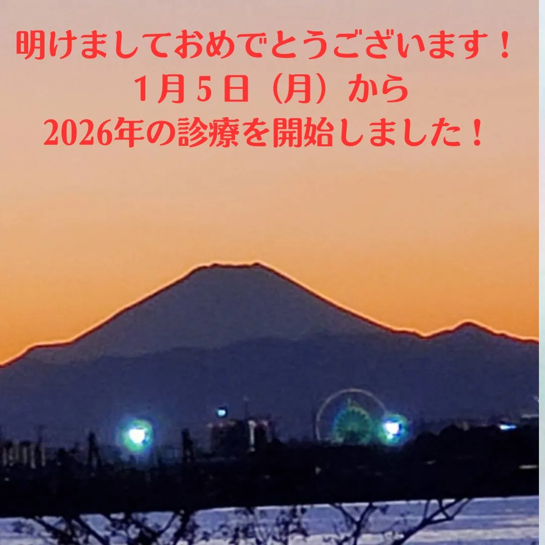 明けましておめでとうございます!